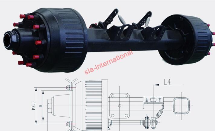 BPW Trailer Axle